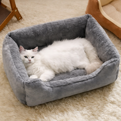 Bed for Cats Pet Products Cushions Kitten Winter Accessories Dog All Houses Supplies Things Accessory Habitats Basket House Beds