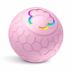 Smart Dog Toy Ball Electronic Interactive Pet Toy Ball USB Automatic Bouncing Rolling Toy Ball With RGB Lights Puppy Cat Product