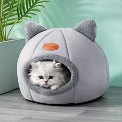 New Deep Sleep Comfort In Winter Cat Bed Iittle Mat Basket Small Dog House Products Pets Tent Cozy Cave Nest Indoor Cama Gato