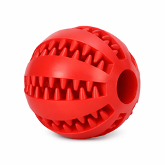 Dog Toy Ball Can Leak Food Bouncy Ball Rubber Dogs Molar Toys Balls Bite Resistant Pet Teeth Cleaning Toy Dog Accessories