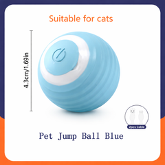 Smart Dog Toys Ball Electronic Interactive Pet Toy Moving Ball USB Automatic Moving Bouncing for Puppy Birthday gift Cat Product