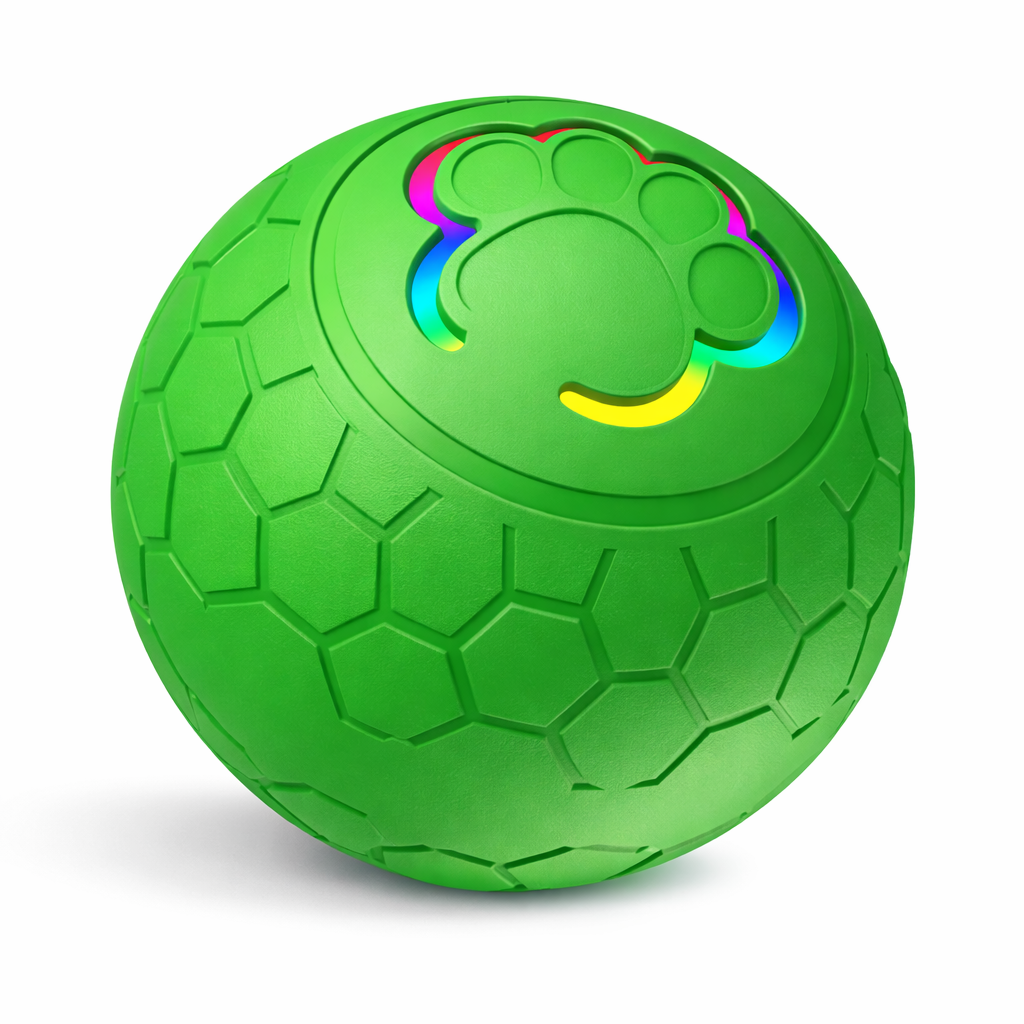 Smart Dog Toy Ball Electronic Interactive Pet Toy Ball USB Automatic Bouncing Rolling Toy Ball With RGB Lights Puppy Cat Product