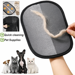 Pet Hair Remover Portable Washable Clothes Hair Dehairing Gloves Pet Cleaning Products Pet Accessories