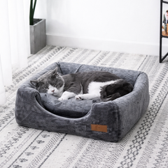 New Triangle Cat Nest Closed Cat House Pet Nest Warm and Thickened Deep Sleep Dog Nest Pet Supplies Closed Cat bed cat tents