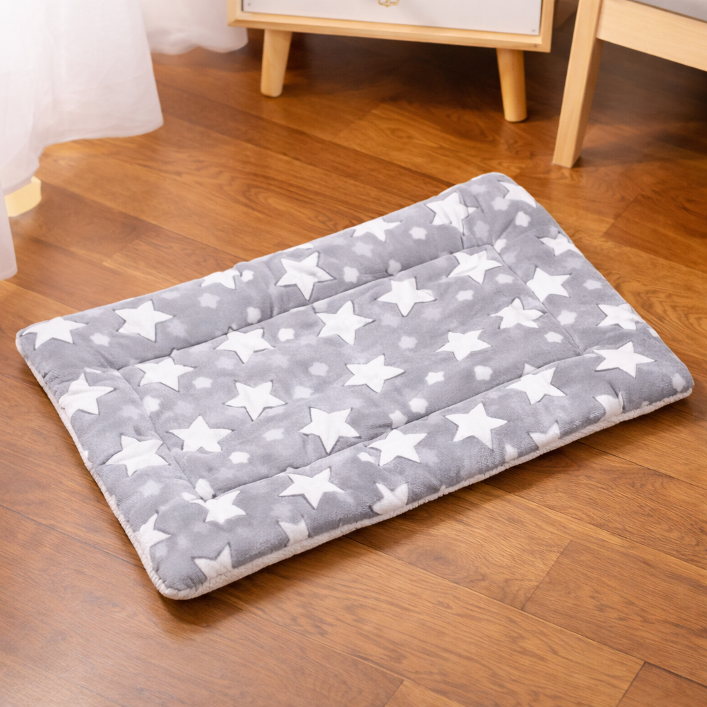 Cute Small Dog Mat Double-sided Use Winter Warm Medium Cat Sofa Blanket Skin-friendly Puppy Bed Cushion Pet Bed Accessories
