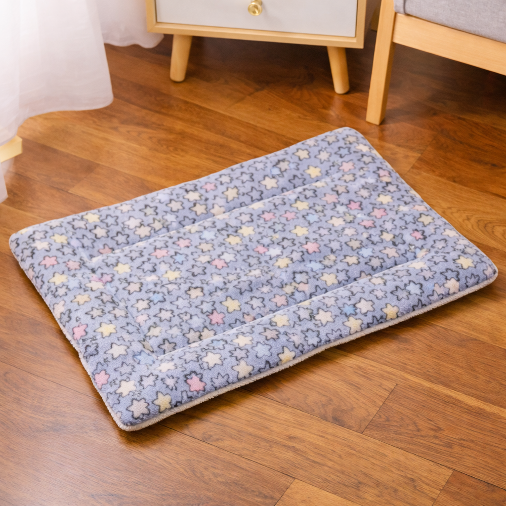 Cute Small Dog Mat Double-sided Use Winter Warm Medium Cat Sofa Blanket Skin-friendly Puppy Bed Cushion Pet Bed Accessories
