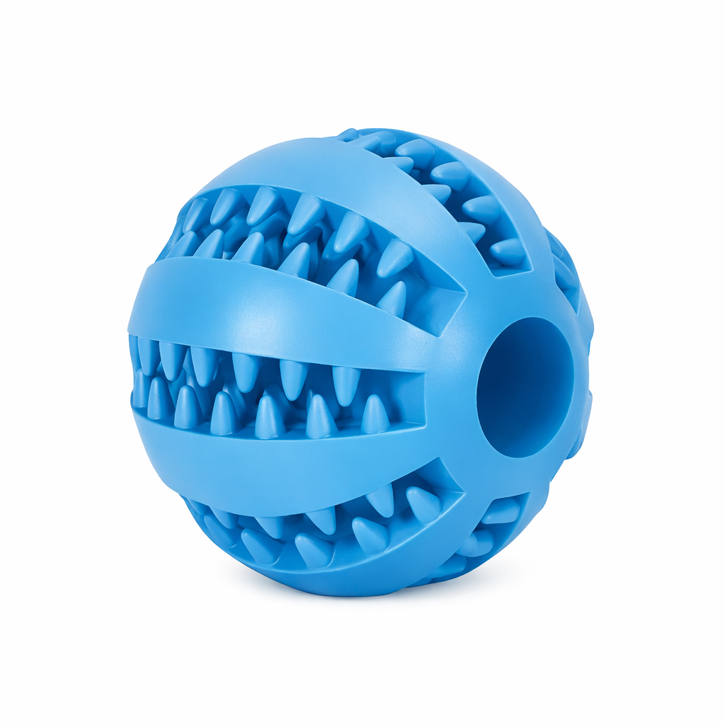 Dog Toy Ball Can Leak Food Bouncy Ball Rubber Dogs Molar Toys Balls Bite Resistant Pet Teeth Cleaning Toy Dog Accessories