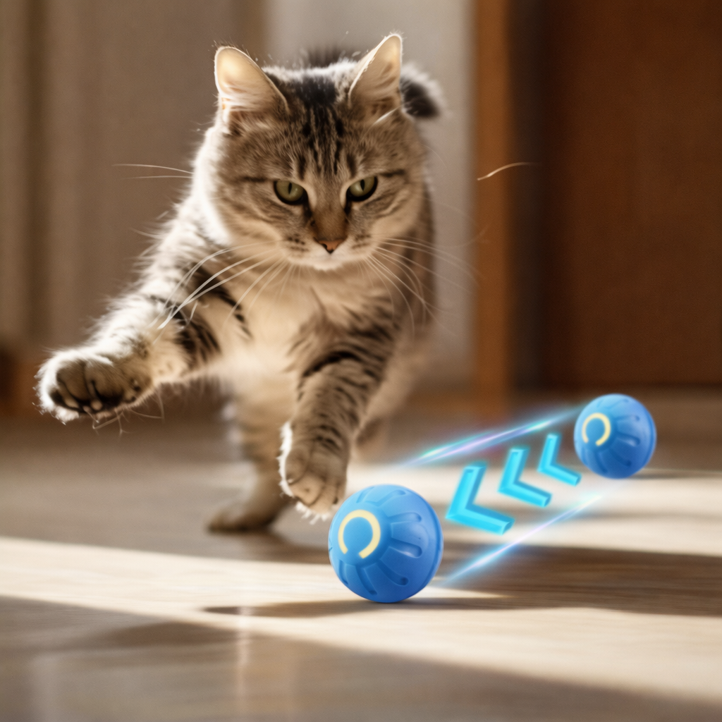 Smart Dog Toys Ball Electronic Interactive Pet Toy Moving Ball USB Automatic Moving Bouncing for Puppy Birthday gift Cat Product