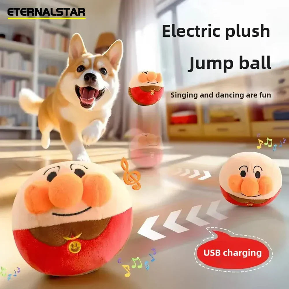 "NEW" HOT TOY Electronic Dog Toy Ball Bouncing Jump Balls Talking Interactive